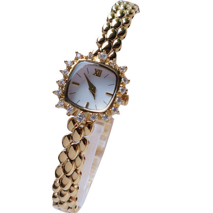 Niche Vintage Thin-chain Watch