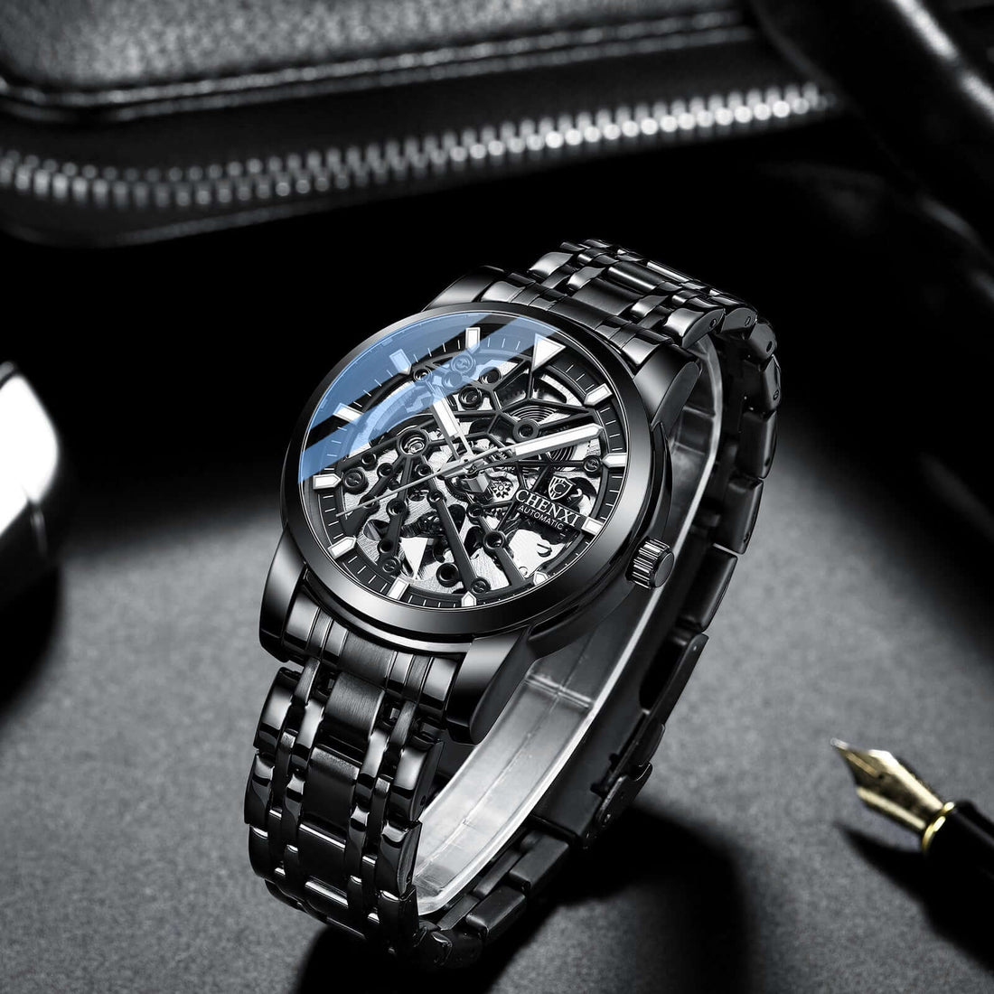CHENXI Skeleton Automatic Business Watch