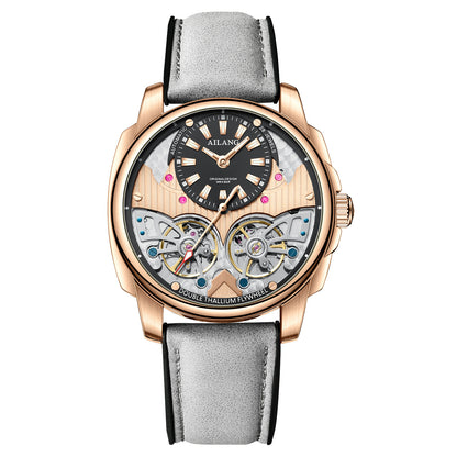 AILANG Double-Tourbillon Mechanical Watch