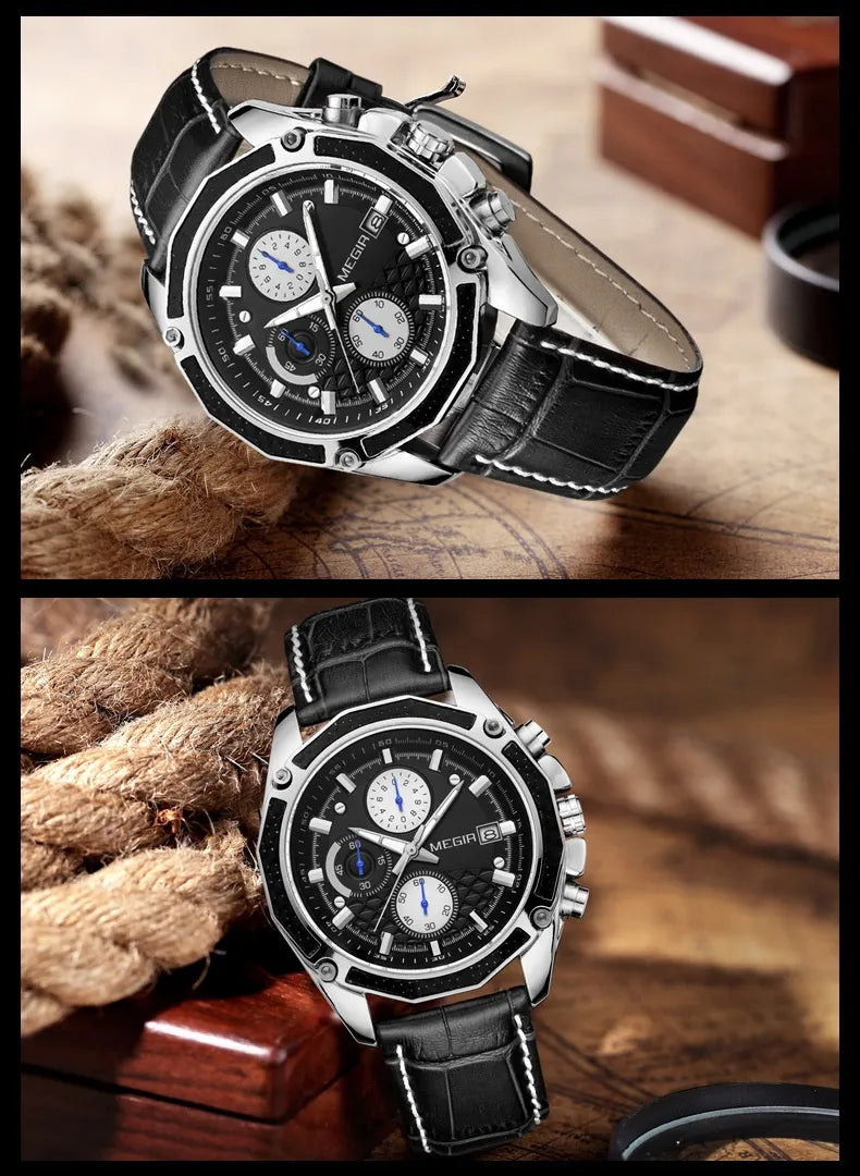 Megir Quartz Watch