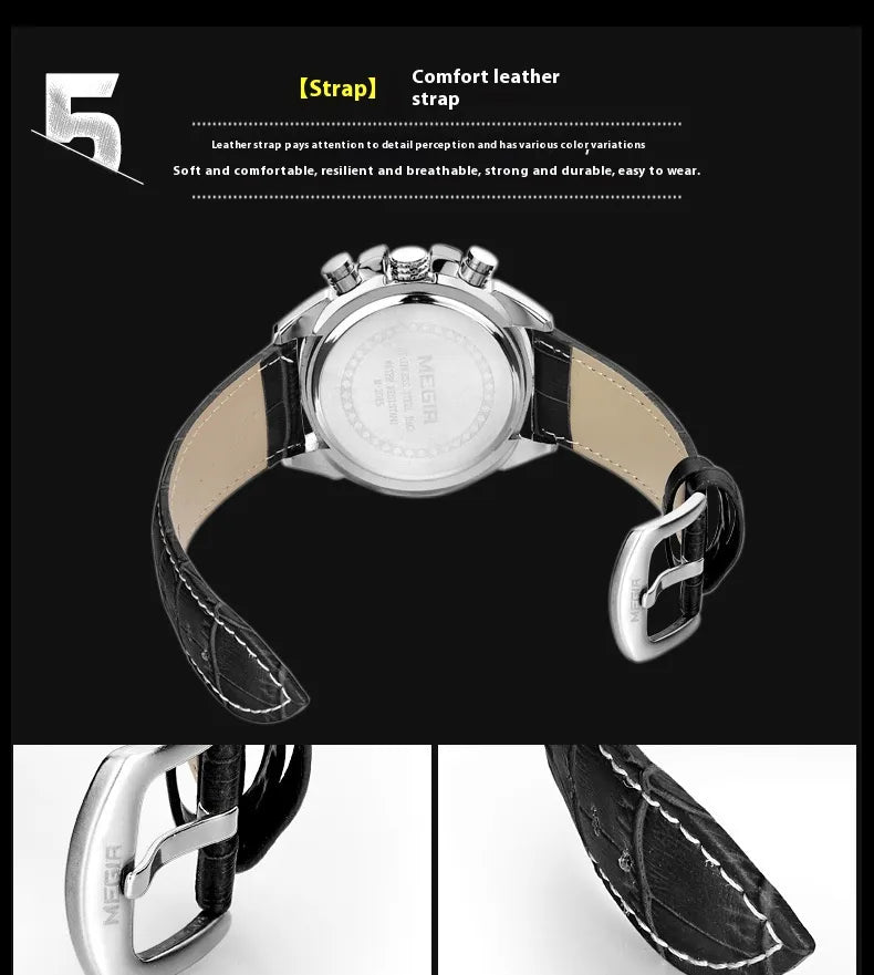 Megir Quartz Watch