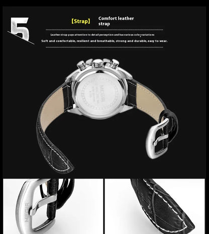 Megir Quartz Watch