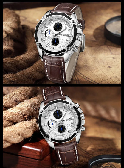Megir Quartz Watch