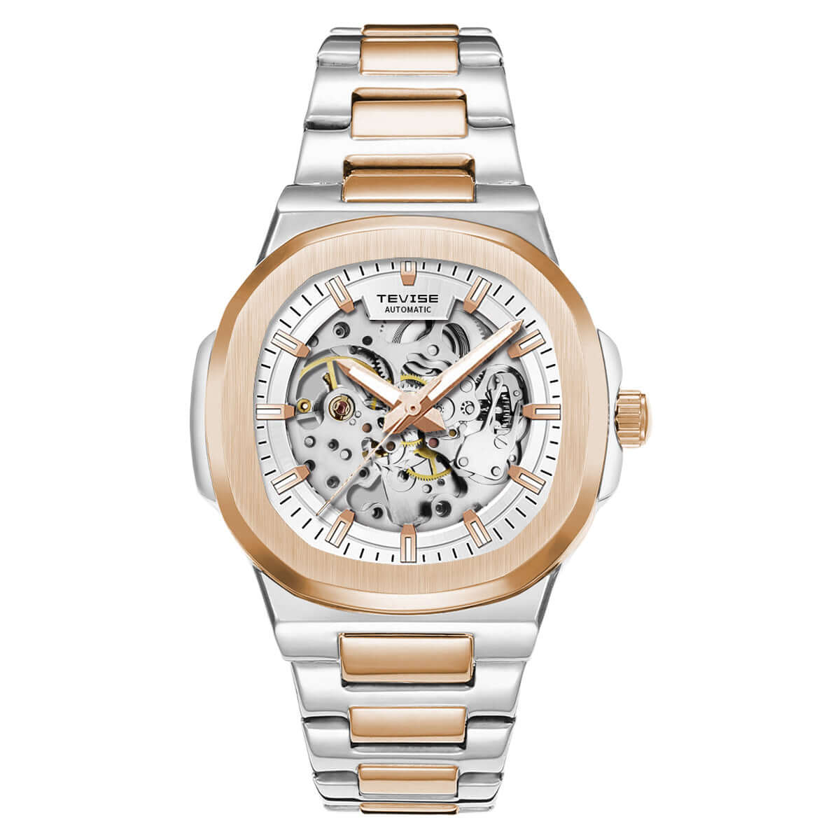 TEVISE Waterproof Mechanical Watch for Men