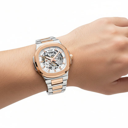 TEVISE Waterproof Mechanical Watch for Men