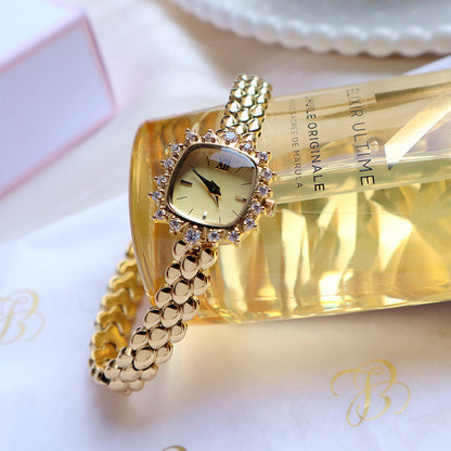 Niche Vintage Thin-chain Watch