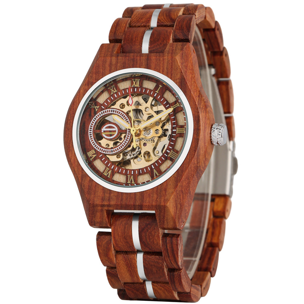 Openwork Roman Mechanical Watch