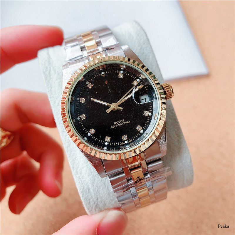 Rotor Automatic Watch Stainless Steel
