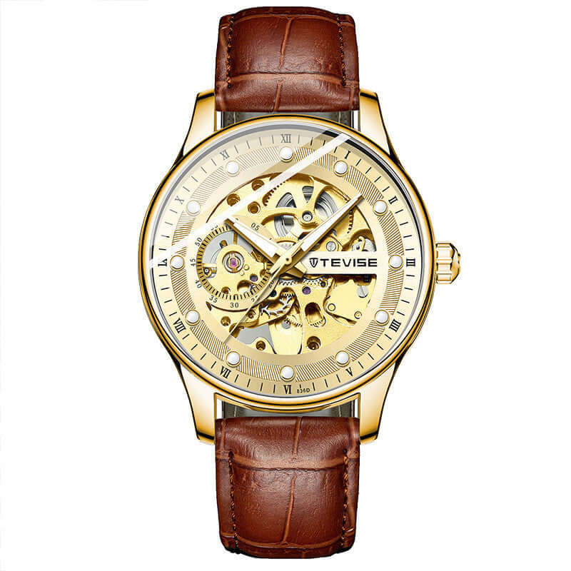 Fashionable Waterproof Mechanical Watch TEVISE