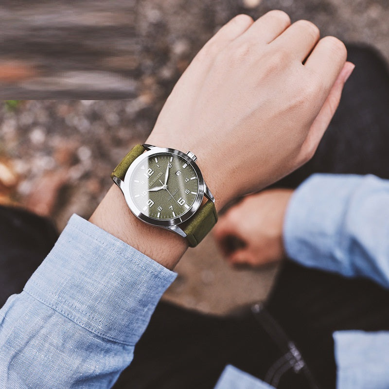 Casual Business Retro Leather Watch OCHSTIN