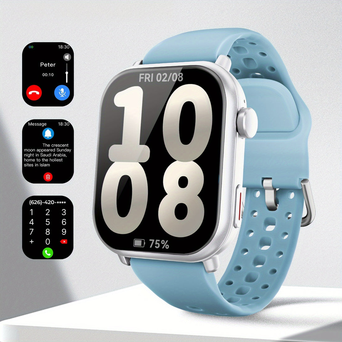 Smart Watch  Call, Voice Assistant