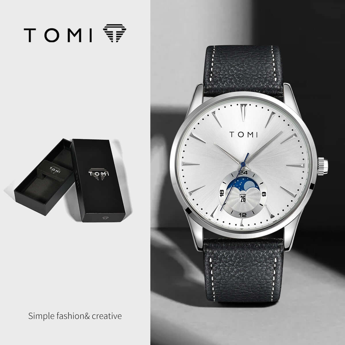 TOMI Watch Simple And Casual