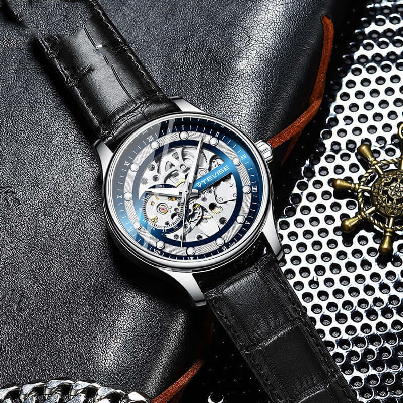 Fashionable Waterproof Mechanical Watch TEVISE
