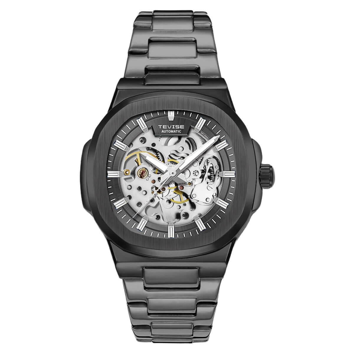 TEVISE Waterproof Mechanical Watch for Men