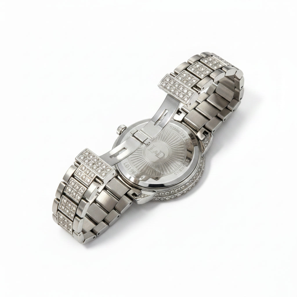 Quarz Digital Roman Diamond Uhr – trifft moderne Funktionalität